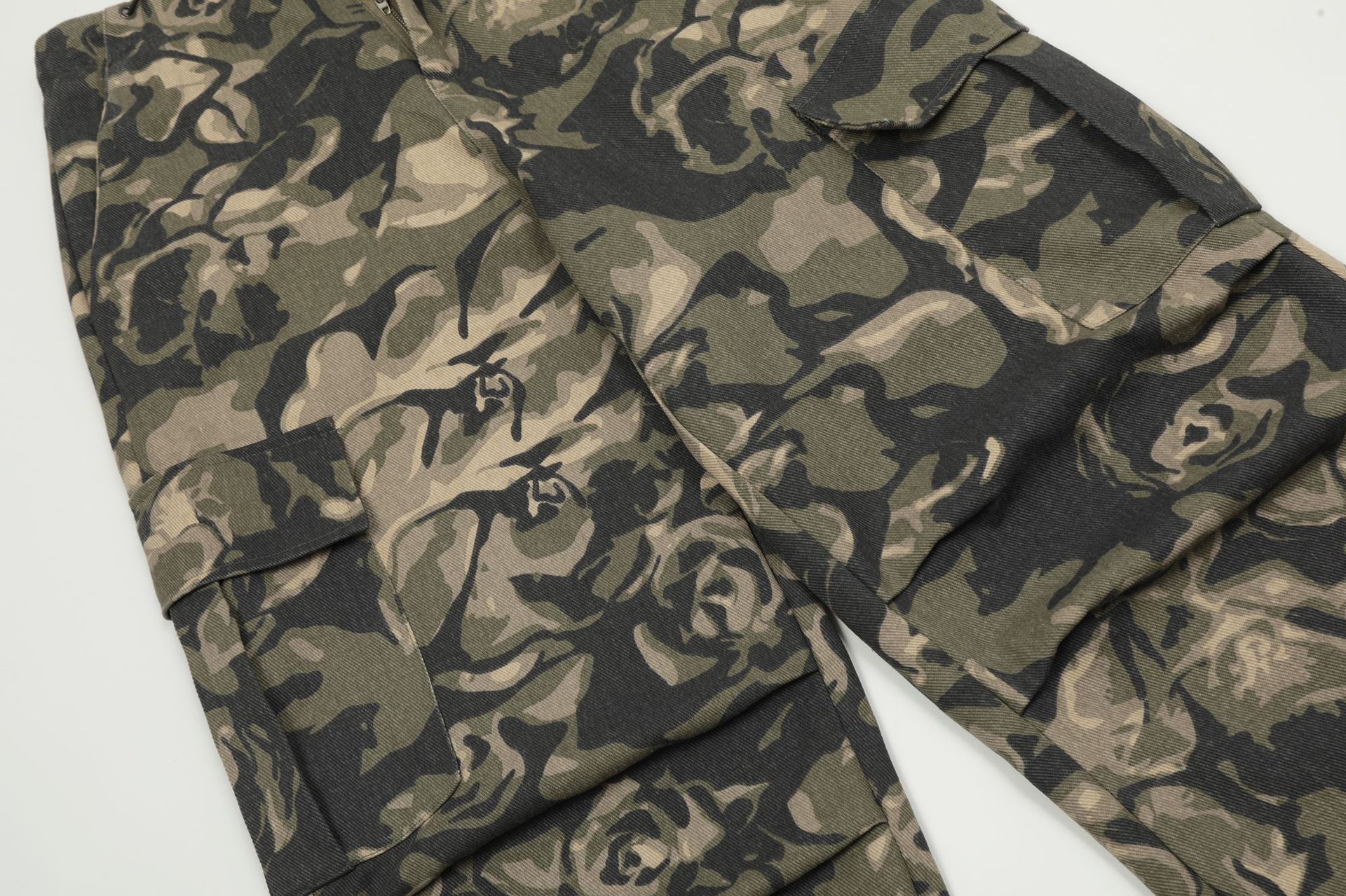 Herren Cargohose Camouflage Arbeitskleidung Freizeithose Herren_voghion.com