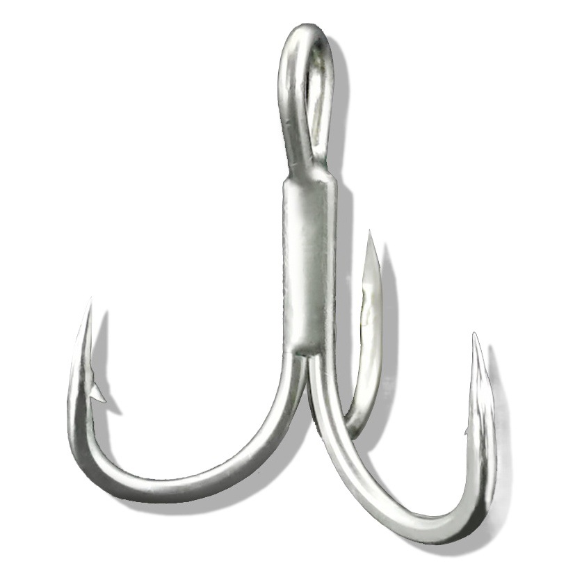 Tres ganchos de anclaje gancho de sangre ranura punta tres ganchos 4X Alambre de diámetro en negrita con púas Luya gancho ancla peces gancho agua de mar agua dulce