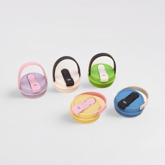 New high-value handle car cup ice cup accessories portable household thermos cup silicone lid wholesale