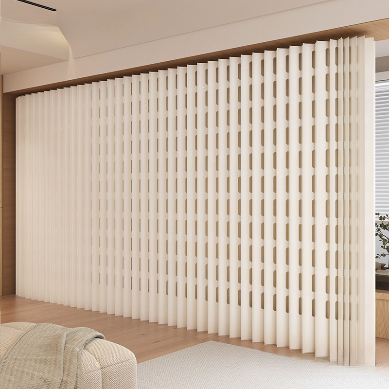 屏风隔断假墙办公室美容院隔断通透分隔挡板免打孔隔断墙简易自装