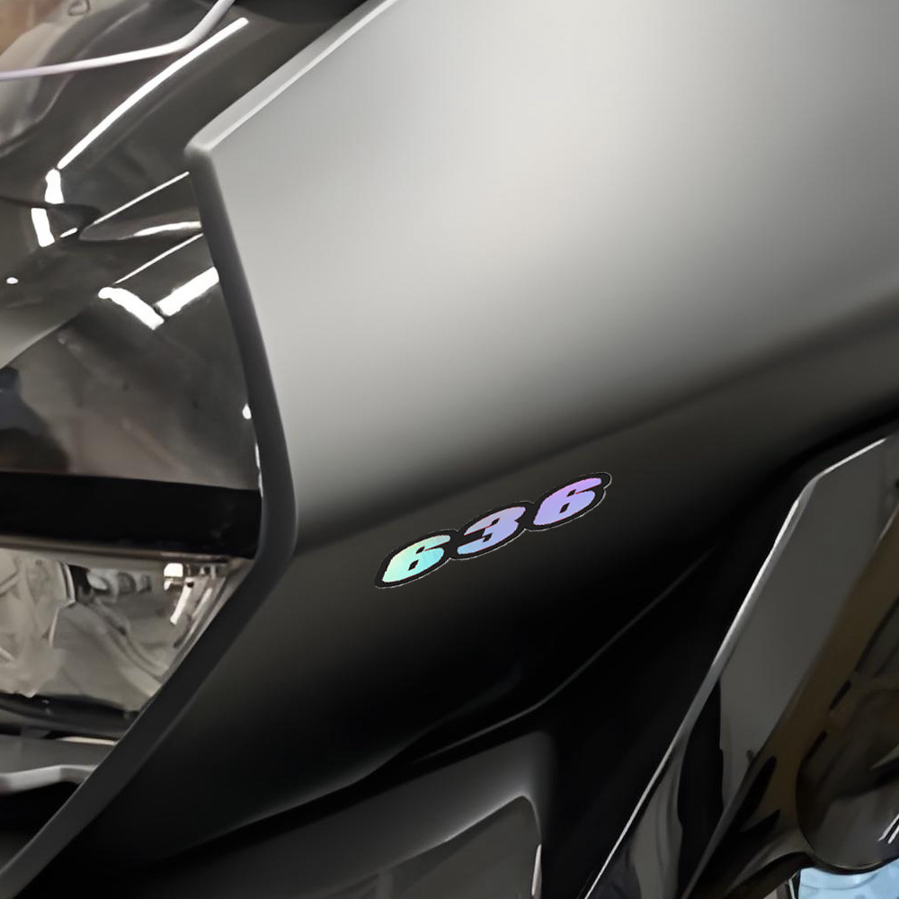 Pegatinas digitales universales para la decoración de la motocicleta Kawasaki Ninja ZX - 6R ZX636