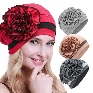 Ůʿ��߅�����^��ñ �pɫ�P�����ñ �����o��ñ��Turban�S��ֱ�N