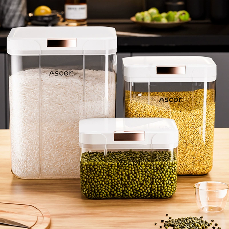 Ведро для риса, бытовое герметичное пищевое средство, защита от насекомых и влаги, хранение артефактов для зерна, хранение муки, новинка 2023 года