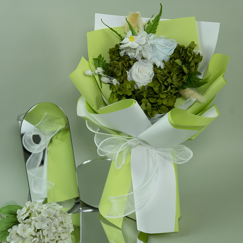 Flores eternas de Yunnan, girasoles, rosas, flores reales, Día del Maestro, temporada de graduación, regalo para profesores y compañeros de clase, ramos hechos a mano de alta gama