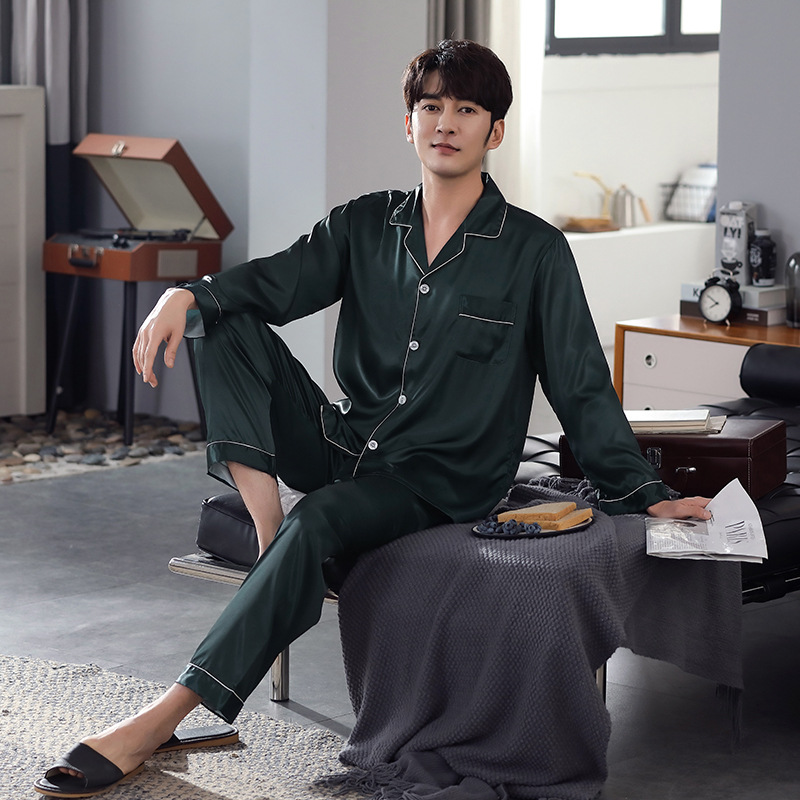 DM101-더블 롱 남성용 다크그린