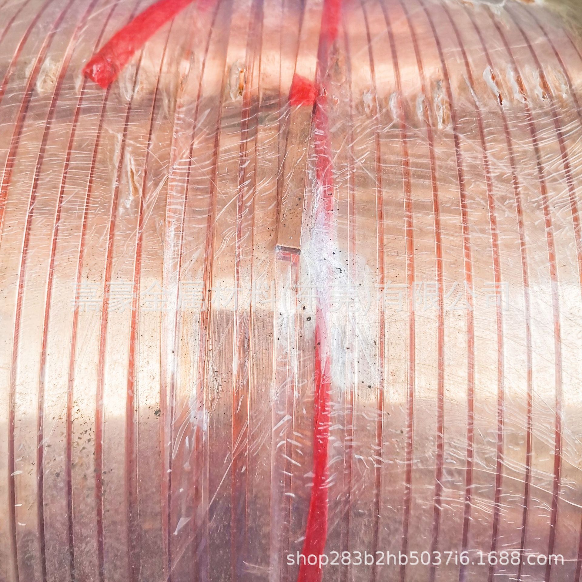 国标T2半硬紫铜条1*3mm变压器紫铜线c1100红铜线高导电无氧扁铜线