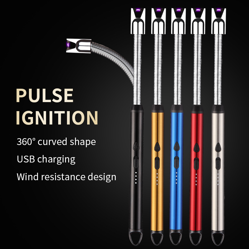 652 hose pulse Point guns Igniter Ignition rod USB Electronics lighter charge Windbreak The cigarette lighter