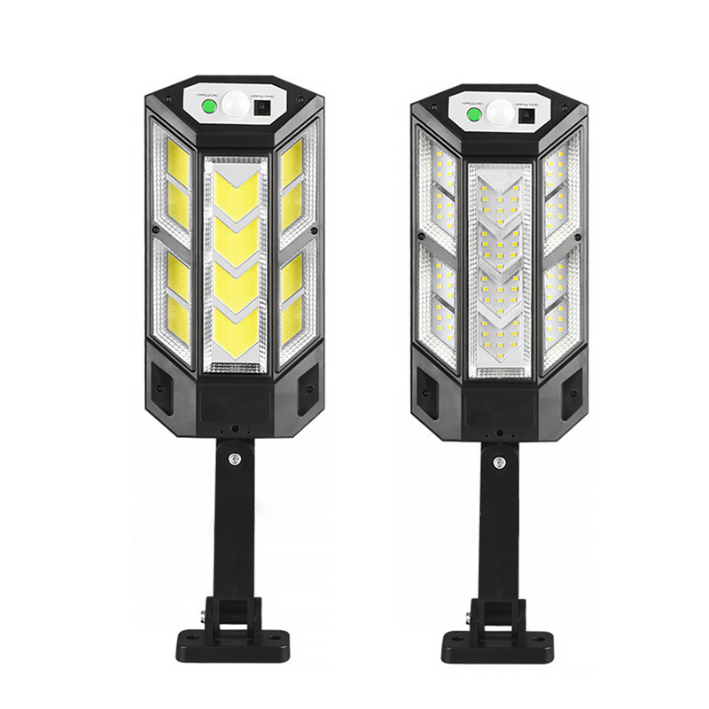 Lámpara de pared solar del hogar transfronterizo lámpara de jardín impermeable al aire libre lámpara de garaje lámpara de iluminación rural de inducción del cuerpo humano