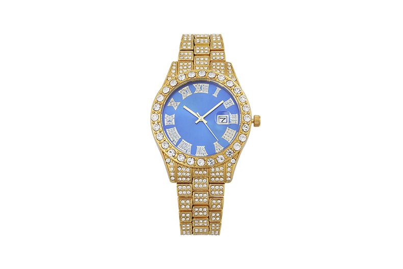 Élégant Luxueux Géométrique Boutons-Pression Double Face Quartz Femmes De Montres display picture 5