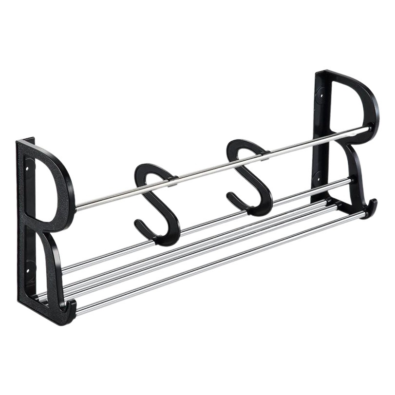 Estante para Zapatos Adhesivo para Puerta, sin Taladro, para Baño, Hogar, Venta al por Mayor Directa de Fábrica