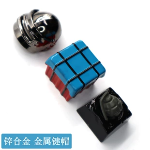 Металлические кейкапы из алюминия светящиеся 3D-фигурки