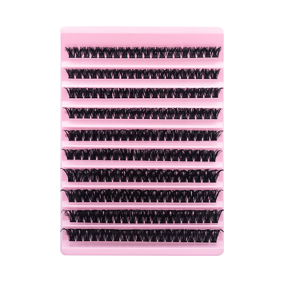 Сегментированная поддон для ресниц (DIY LASH 80P), щетинки для горячего расплавления, пинцет и набор клея