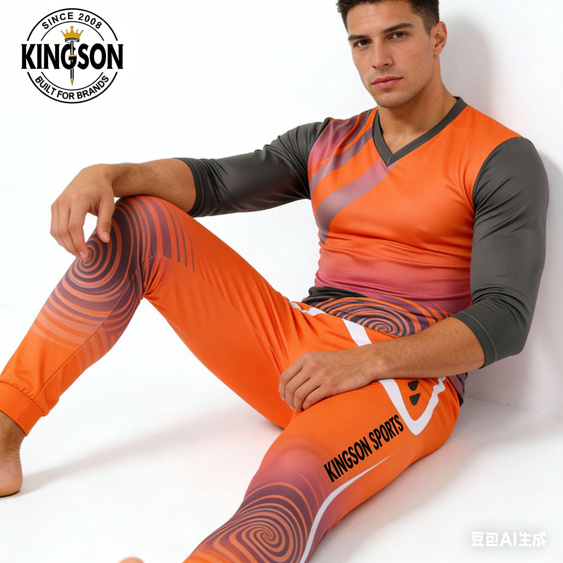 Demi-season football quick dry long-sleeve for training for men and…