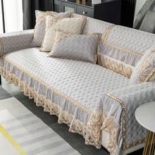 厂家直销欧式四季通用沙发垫防滑布艺皮沙发盖巾坐垫子批发代发