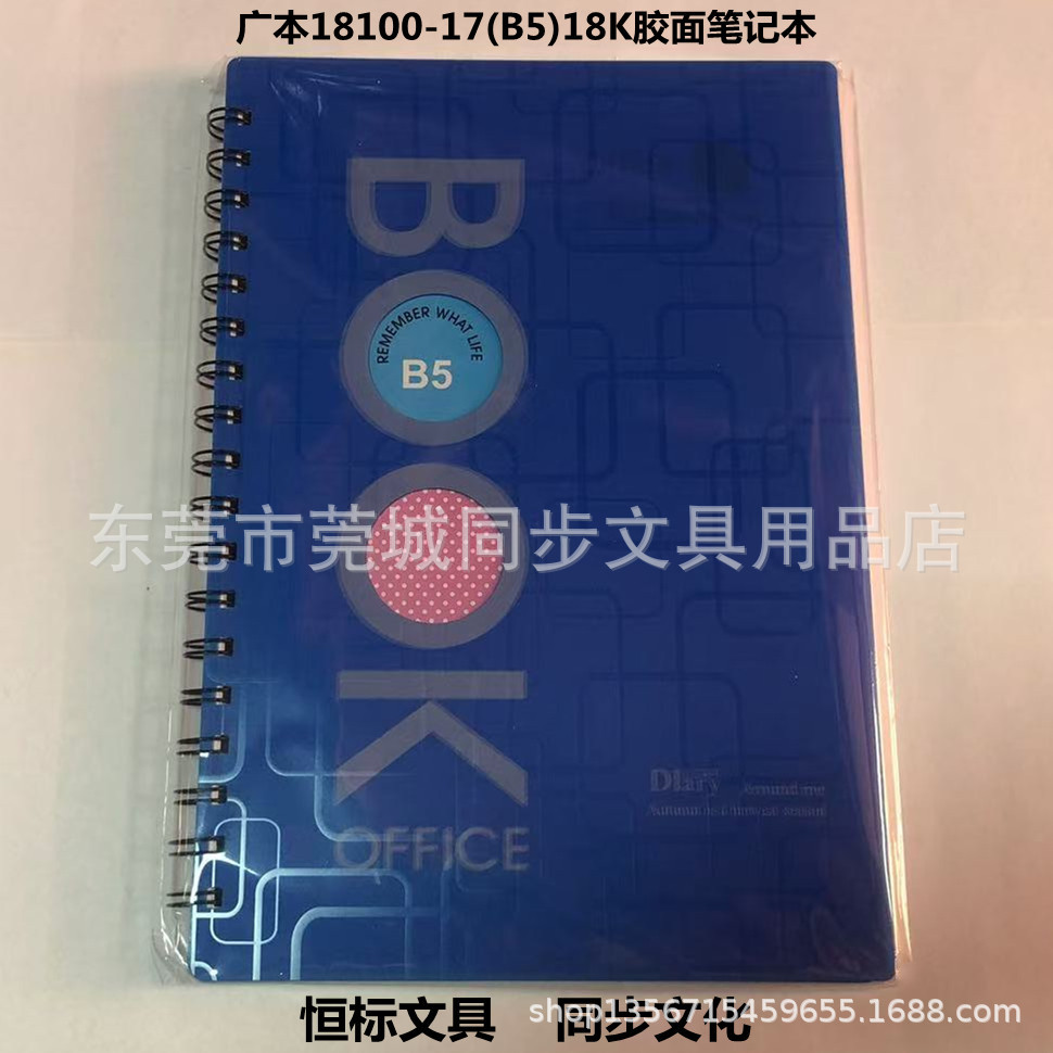 Cuaderno Espiral Doble Anillo B5 80 Páginas