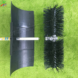 Hand Push Grass Combs Gasoline Garden Lawn Sweeper Portable Artificial Grass Garbage Cleaning Machine