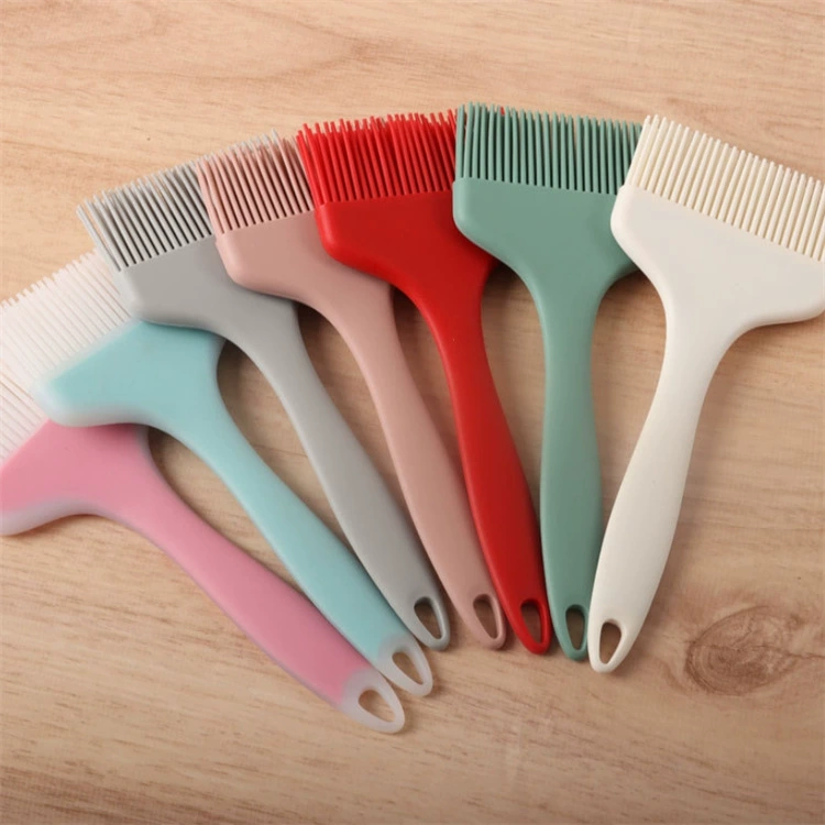 7-color optional extra-large integrated silicone brush kitchen barbecue brush oil brush brush bread kitchen pancake brush