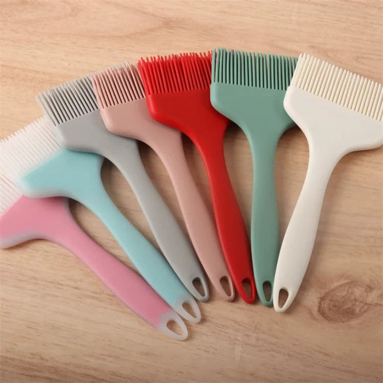 7-color optional extra-large integrated silicone brush kitchen barbecue brush oil brush brush bread kitchen pancake brush