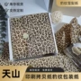 时尚豹纹内衬动物纹薄页纸