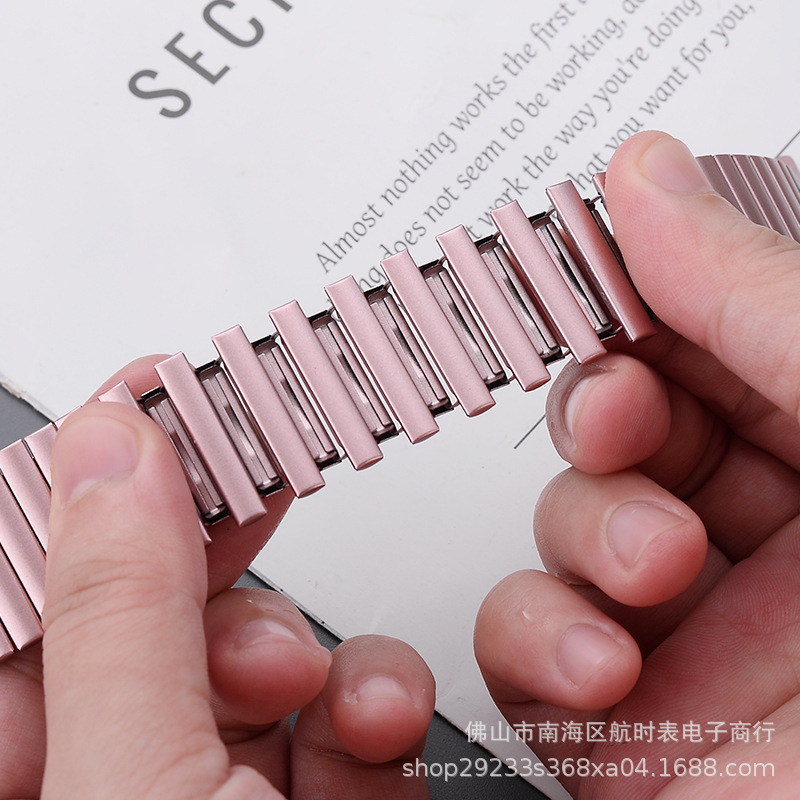 アップルのスマート腕時計の金属バンドはiwatchステンレス弾性バンドのサムスン華為gt腕時計チェーンを適用しています。|undefined