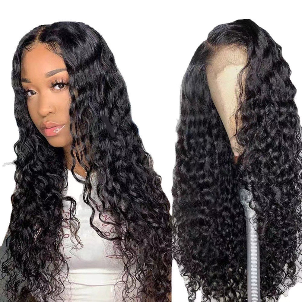 Europa y América frente a la peluca de encaje estilo africano negro pelucón