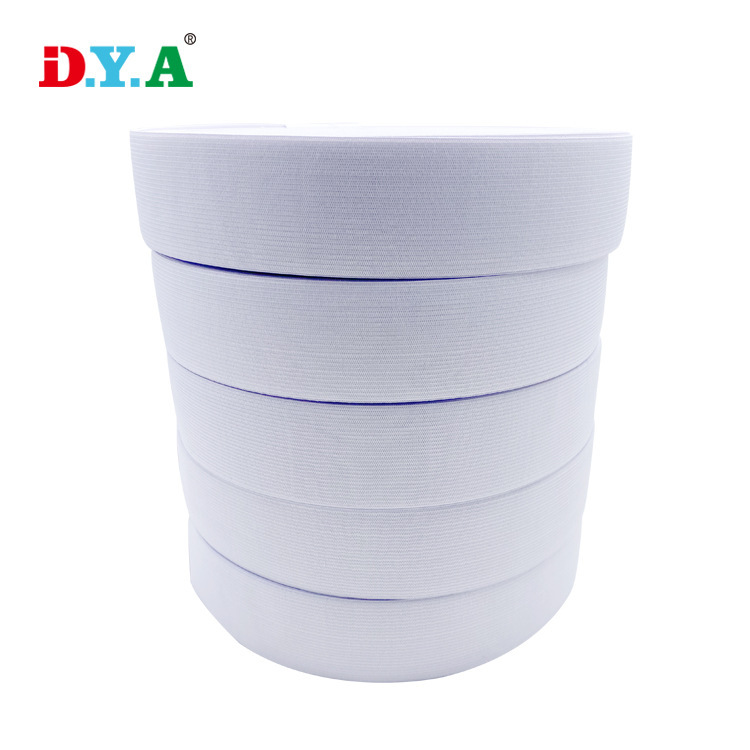 厂家直供勾边松紧带涤纶松紧带衣服袖口松紧带高弹力松紧带批发