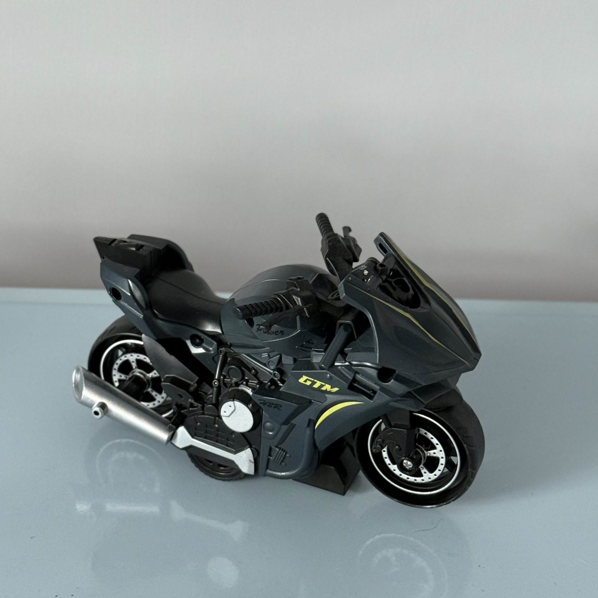 Modelo de coche de simulación motocicleta inercial para niños colisión deformable coche de policía especial juguete regalo al por mayor