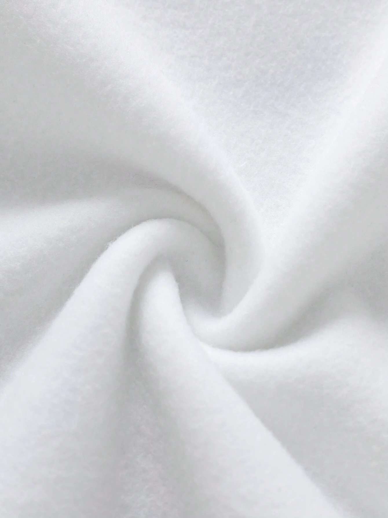 Women's Fleece Sweatshirt Solid Color Letter Kangaroo Pocket Drawstring Print Hoodie Wholesale_voghion.com