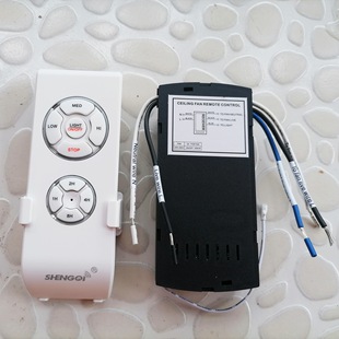 Universal Fan Light Remote Control Three-Speed Ceiling Fan Light Controller Receiver Switch Accessories Shengzaki English Version