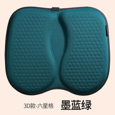Four Seasons Pad honeycomb breathable fabric decompression comfort - 3d-six-star-black-blue-green-3d-six-star-grid