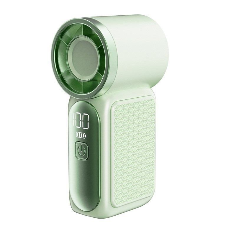 Verano X688 ventilador mini portátil de alta velocidad USB de carga de larga duración turbina pequeño ventilador portátil al aire libre image 8