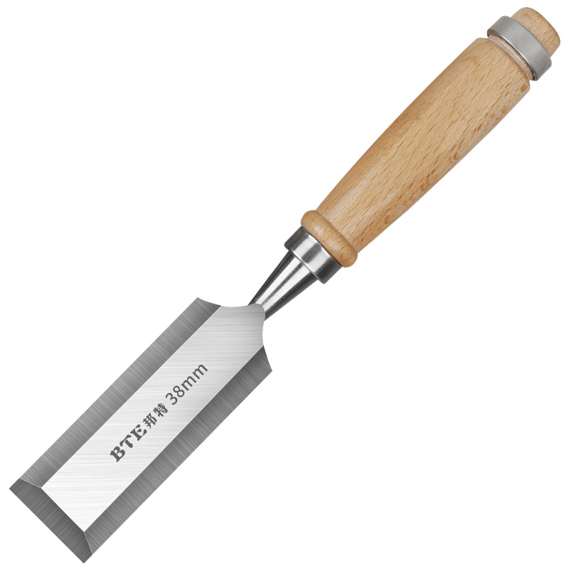 Directo de fábrica de madera maciza mango de acero al cromo vanadio carpintería especial talla de la máquina de esmerilado de madera mango de madera plana herramienta de carpintería