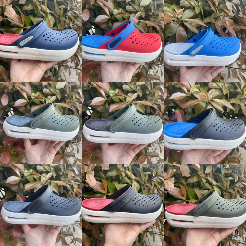 Cross25 Summer Kroger Third Generation Clogs Men's and Women's Outer Slippers Non-Slip Toe-Cap Sandals 209964