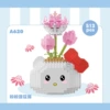 Pink Lotus Cat 513PCS [Color Box Put]