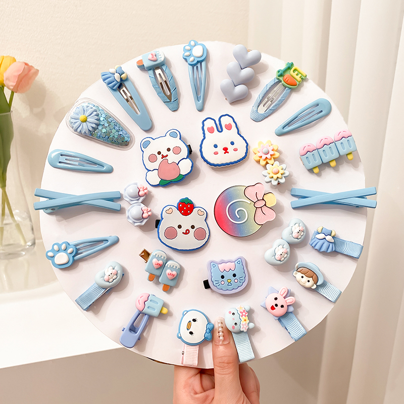 Clips de cabello para niñas, tocado para niñas, clips de cabello para niñas lindas y bonitas, clips para niñas, bebés súper lindos, Beiqin