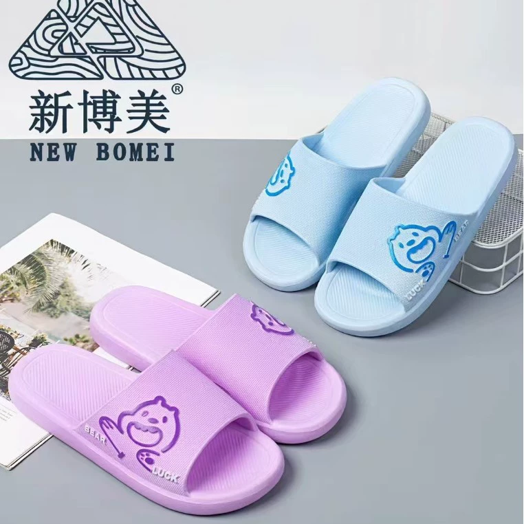 Новый Pomei-25 оптовая продажа Q серии для дома ванная мода круто ПВХ материал свежий слово двойной размер женские тапочки