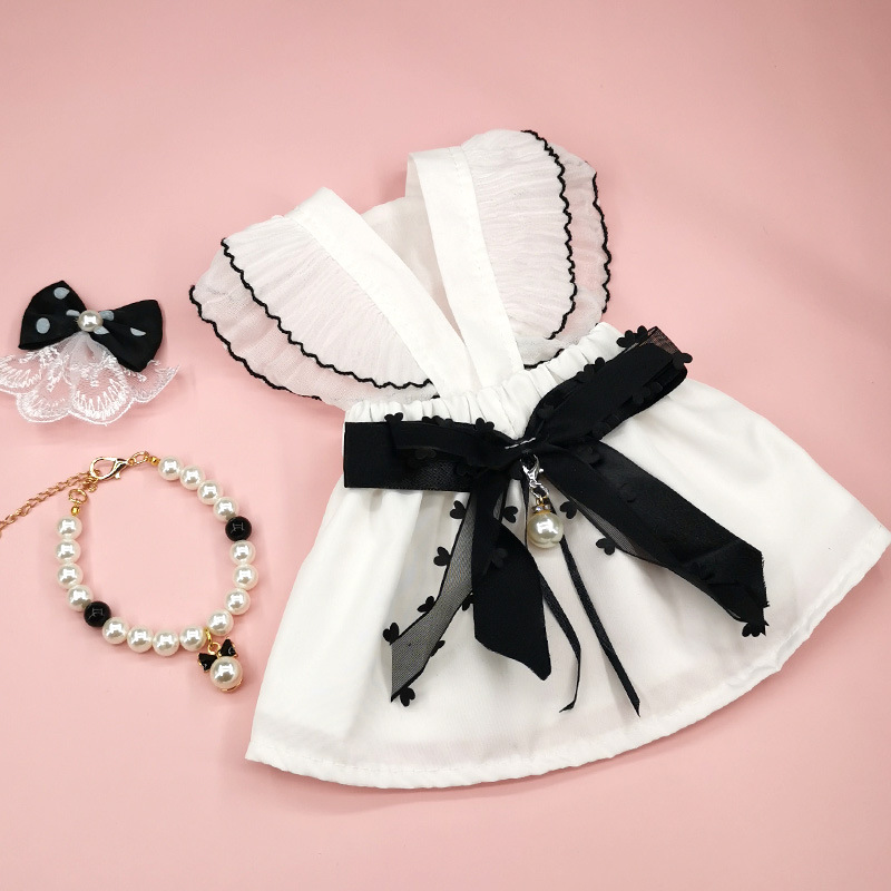 Pet Clothing Type Of Pet Supplies Sweet Cotton Bow Knot Pet Clothing