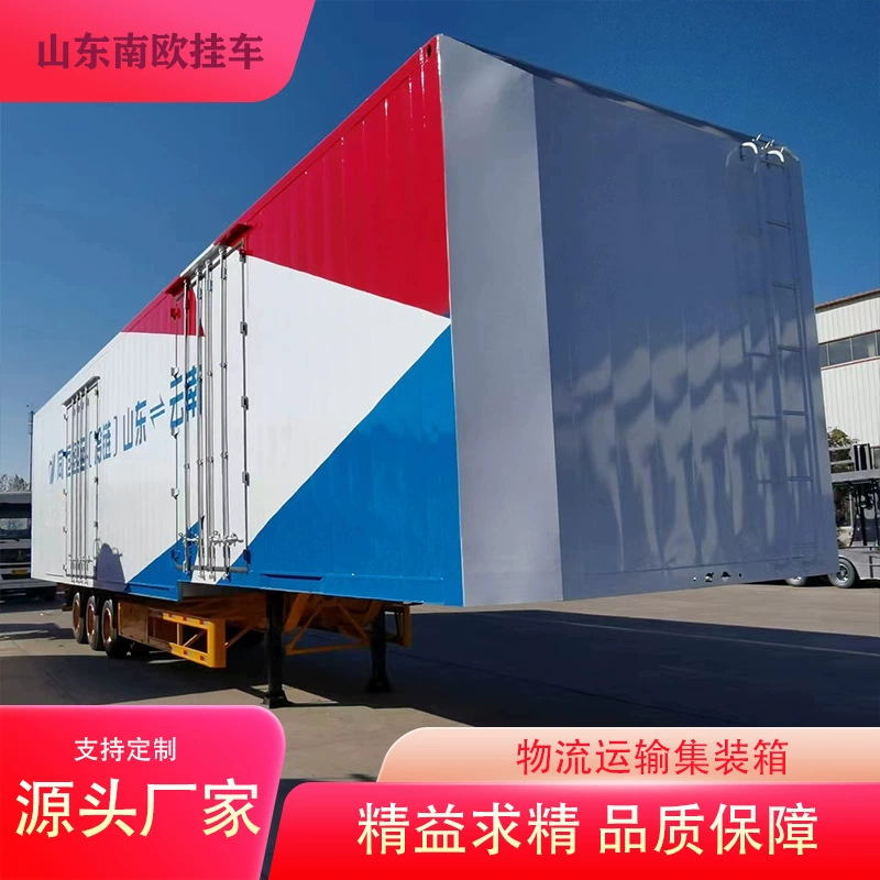 Абсолютно новый полуприцеп-контейнеровоз, полуприцеп-самосвал для логистики, экспресс-перевозок, загрузки и транспортировки контейнеров.