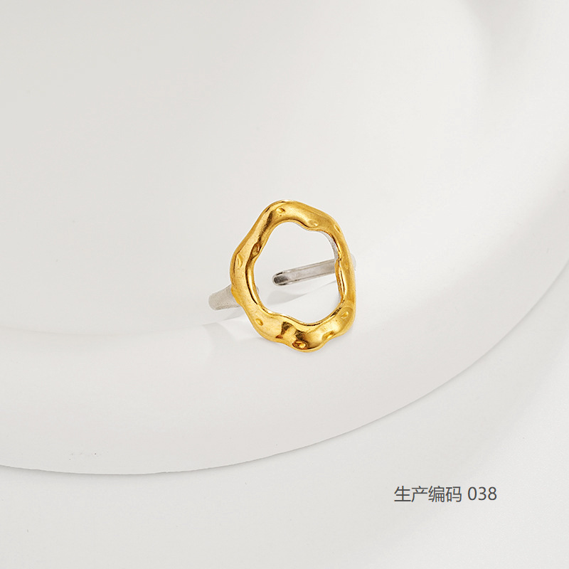Two-color ring stainless steel, 20mm