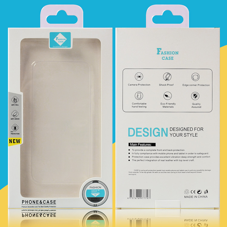 新款现货纸手机壳包装盒批发高档适用苹果三星通用好看的手机套盒