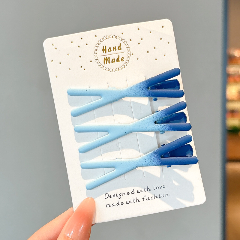 La nueva horquilla de dopamina rosa, la horquilla de flequillo lateral de alta calidad, los accesorios para el cabello de principios de primavera dulces y lindos, la pinza lateral de todo fósforo