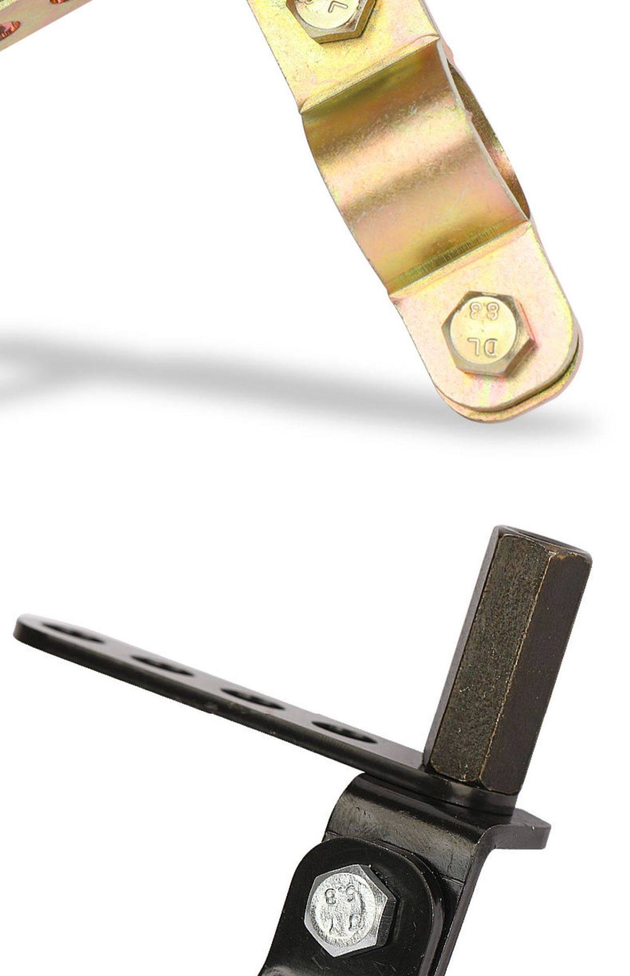 Electric Vehicle Steel Frame Canopy Rearview Mirror Reinforced Thickened Bracket Accessories Universal Solid Adjustable Rain Canopy Support Rod Anti-Breakage
