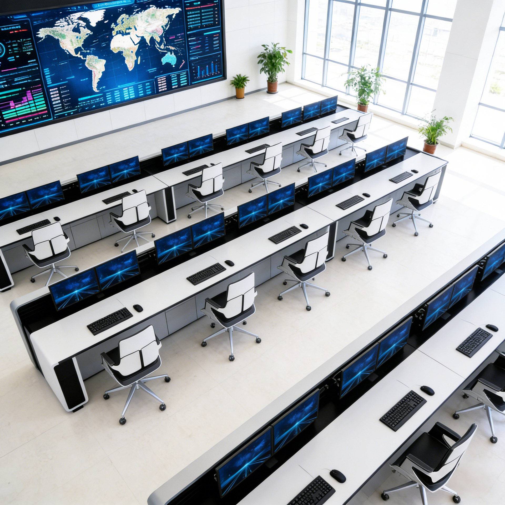 Operation Console, Command Center, Dispatching Station, Machine Room, Monitoring Room, Command Table, Multi-Unit Monitoring Control Console, Customization