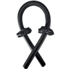 Black (curly hair stick+2 hair circles)