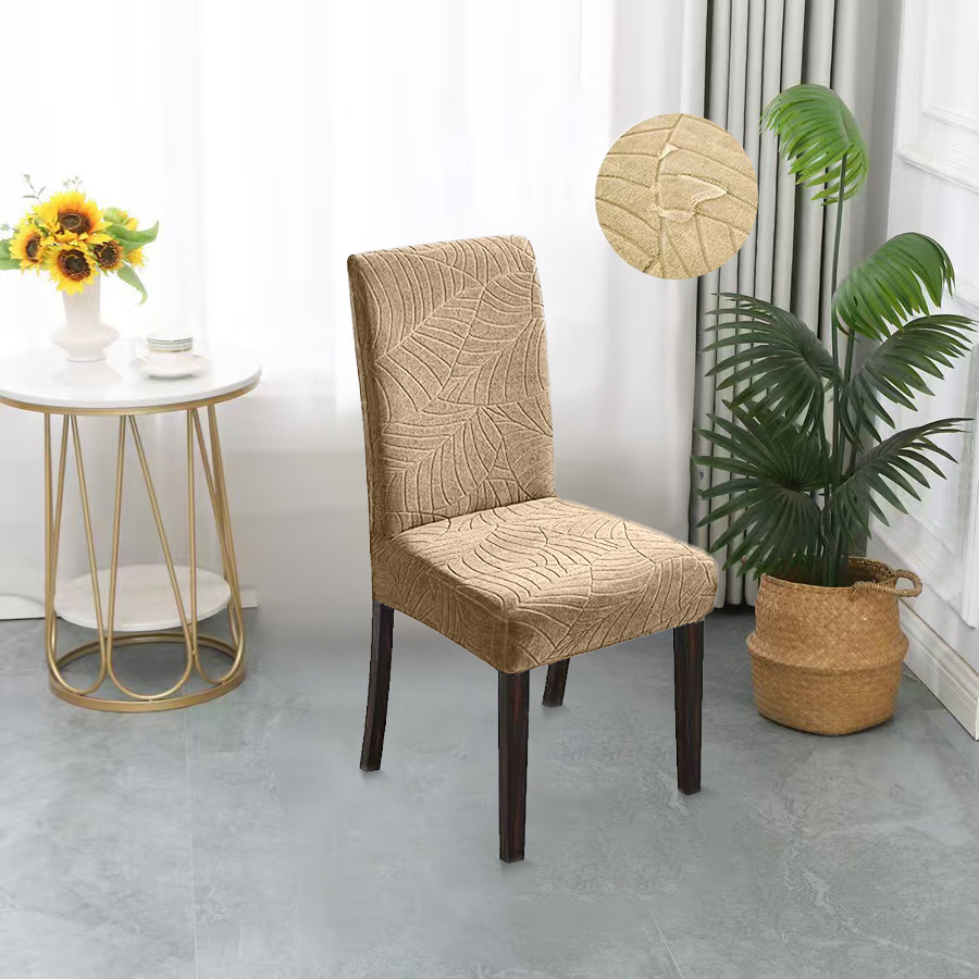 Funda para silla elástica jacquard de hoja gruesa impermeable transfronteriza Funda para silla jacquard para el hogar europea y americana al por mayor