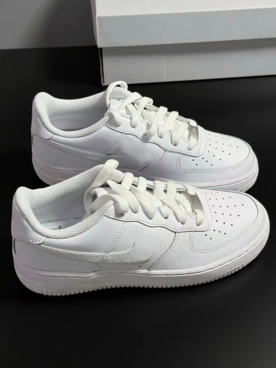 Putian versión alta puro original fuerza aérea 1 blanco negro puro zapatos de skate de hombre y mujer ligero de alto nivel universal zapatos deportivos casuales pequeños blancos
