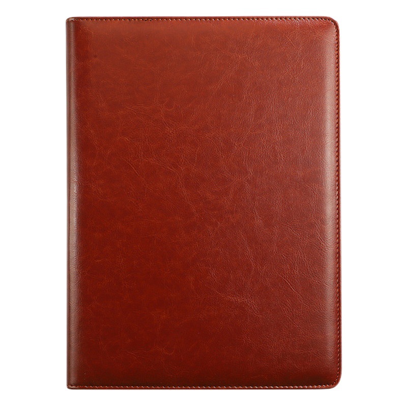 Carpeta multifuncional A4 para negocios, carpeta de ventas, carpeta para documentos, carpeta de cuero para gerentes, carpeta para contratos, cuaderno para firmar, personalizable con logotipo