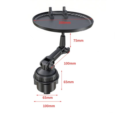 Small Tray Mobile Phone Holder, Car cup holder/beverage holder
