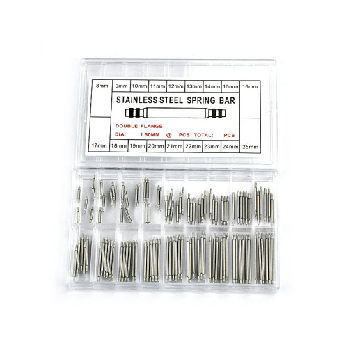 Boxed lugs watch accessories 72/108/144 pieces seamless boxed raw lugs 8-25mm