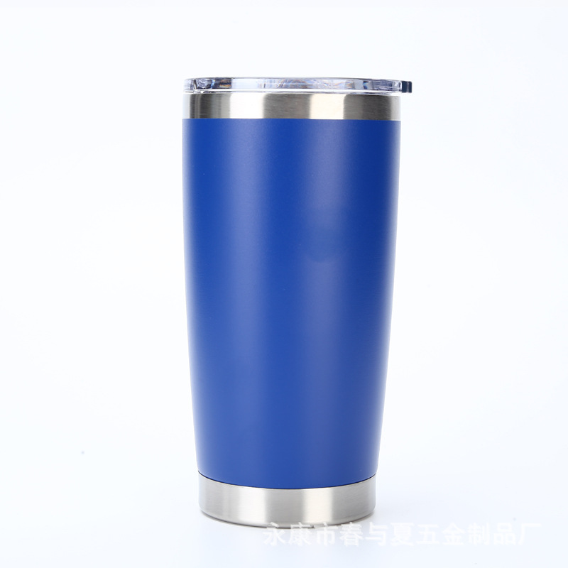 Amazon se especializa en vasos para automóvil de 20 oz, acero inoxidable 304 con aislamiento de doble capa para retención de calor y frío, práctico vaso para hielo con soporte para automóvil, ideal para regalo.